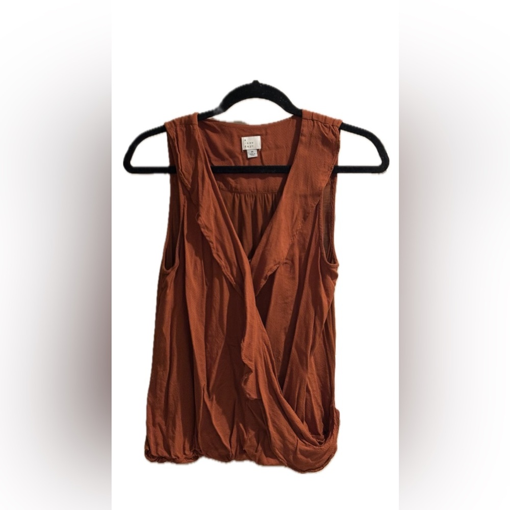 A New Day orange blouse